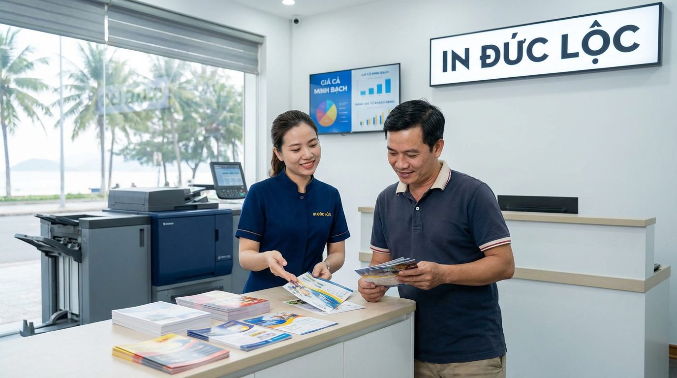 Làm thế nào để chọn được xưởng in flyer giá rẻ Nha Trang số lượng nhỏ uy tín?