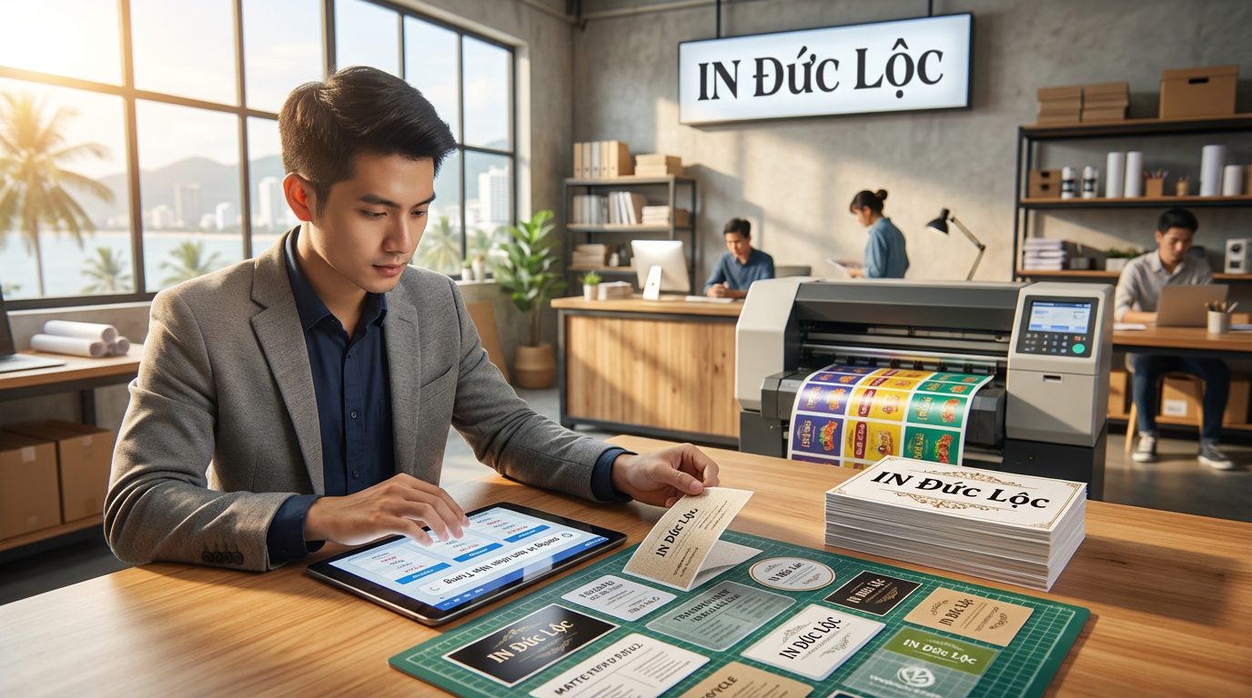 Làm thế nào để tìm được xưởng in tem nhãn lấy ngay giá tốt tại Nha Trang?