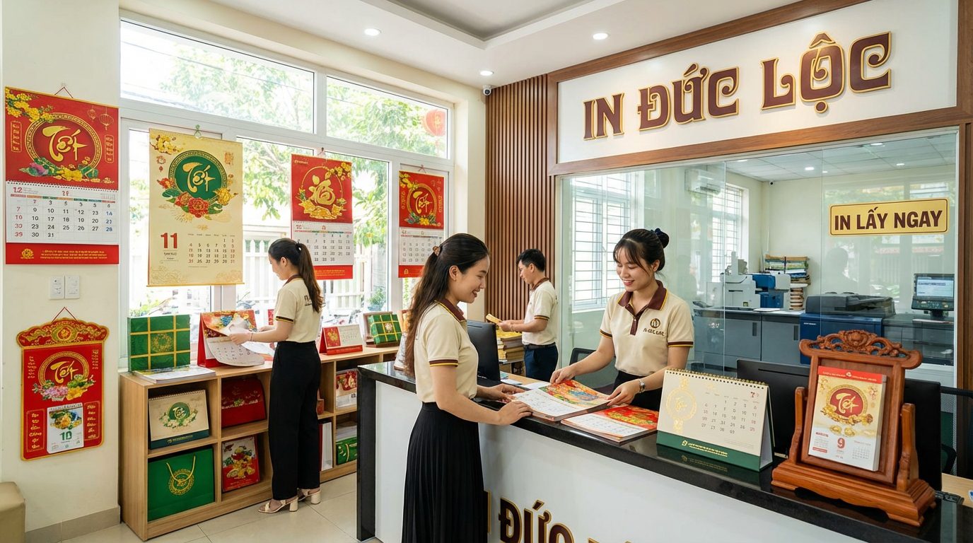 Đâu là địa chỉ in lịch Tết lấy ngay uy tín tại Nha Trang?