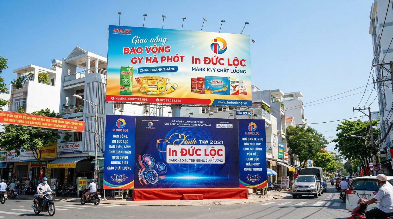 Giá in bạt quảng cáo khổ lớn Nha Trang là bao nhiêu? Giá in bạt quảng cáo khổ lớn Nha Trang là bao nhiêu?