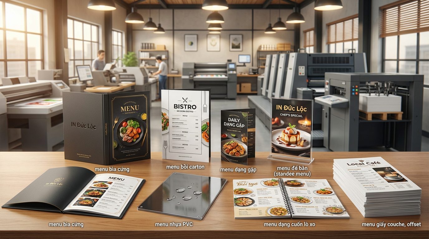 Địa chỉ nào cung cấp dịch vụ in menu nhà hàng giá rẻ Nha Trang uy tín, chấtlượng?