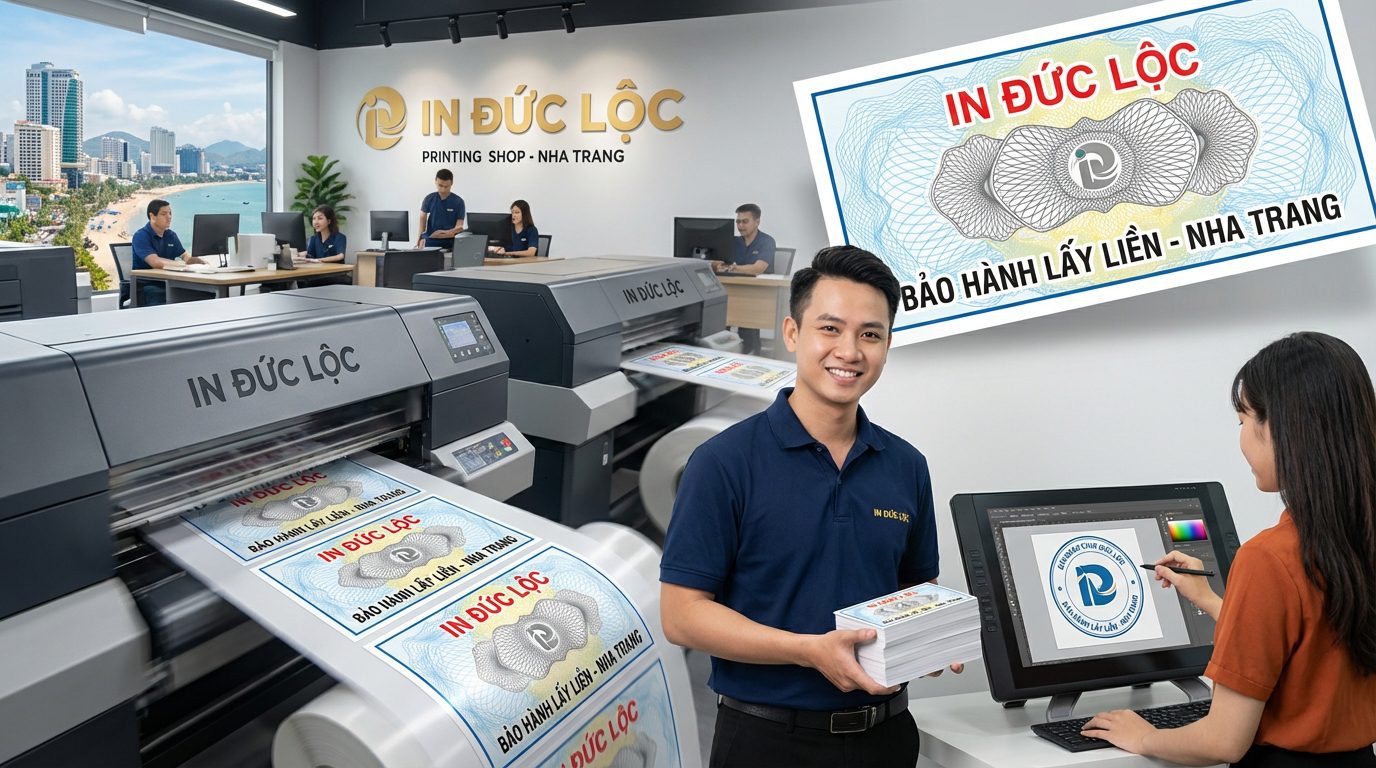 Lợi ích khi sử dụng dịch vụ in tem bảo hành lấy liền tại Nha Trang là gì?