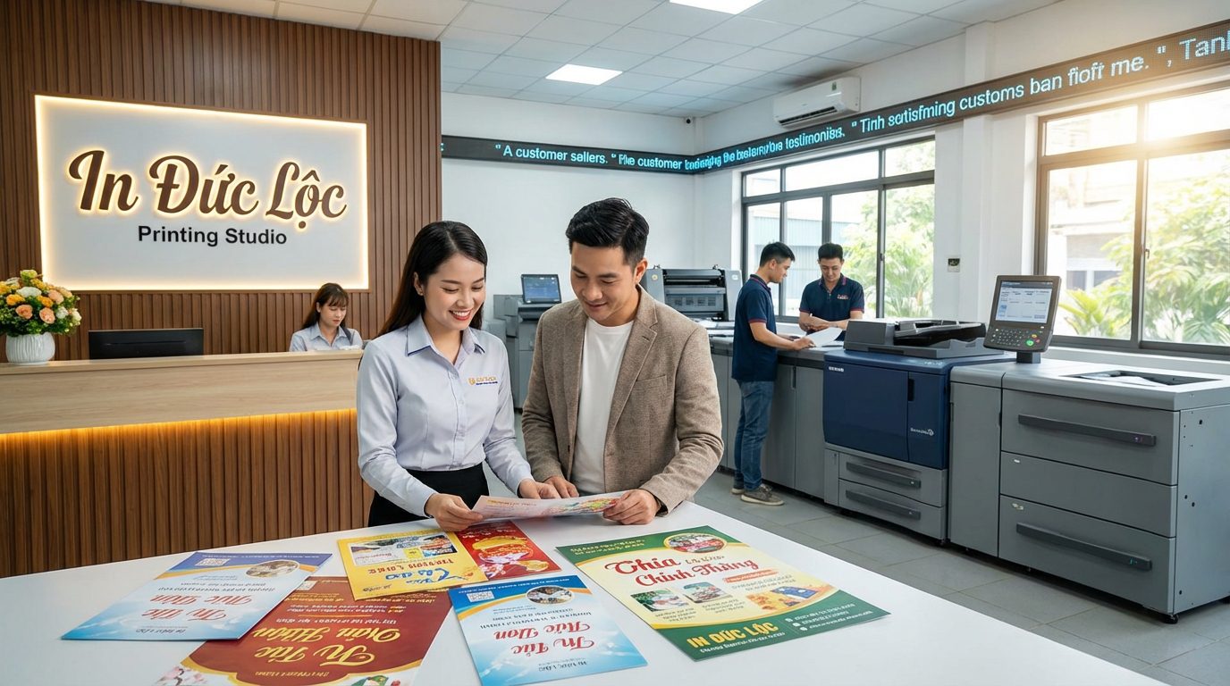 Nên chọn công ty in tờ rơi Nha Trang nào uy tín?