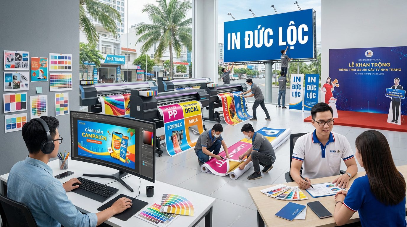 Những dịch vụ nào khác mà một công ty in bạt Hiflex uy tín Nha Trang nên cungcấp?