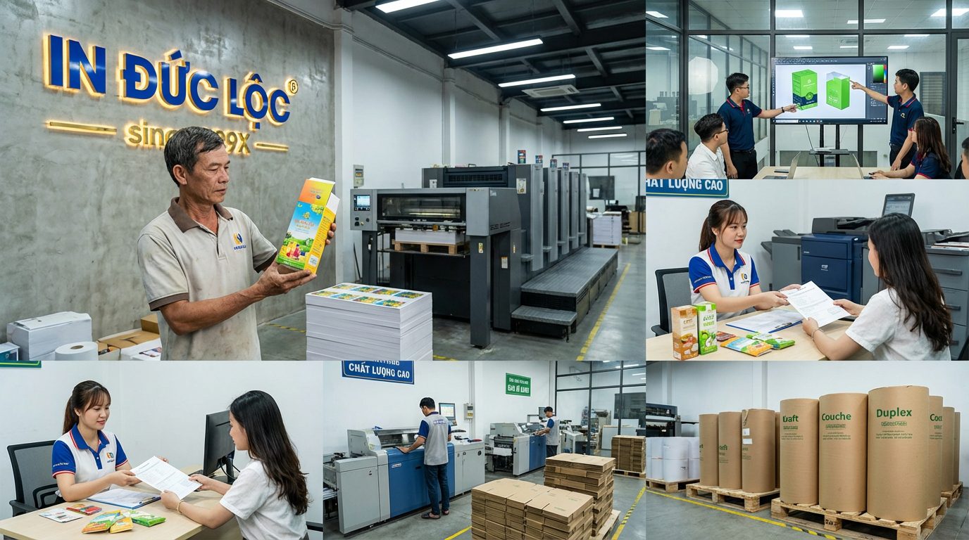 Những tiêu chí nào để đánh giá một xưởng in bao bì giấy Nha Trang chất lượng?