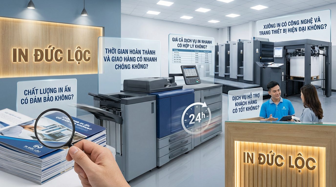 Những tiêu chí quan trọng khi chọn xưởng in nhanh ở Nha Trang là gì? Những tiêu chí quan trọng khi chọn xưởng in nhanh ở Nha Trang là gì?