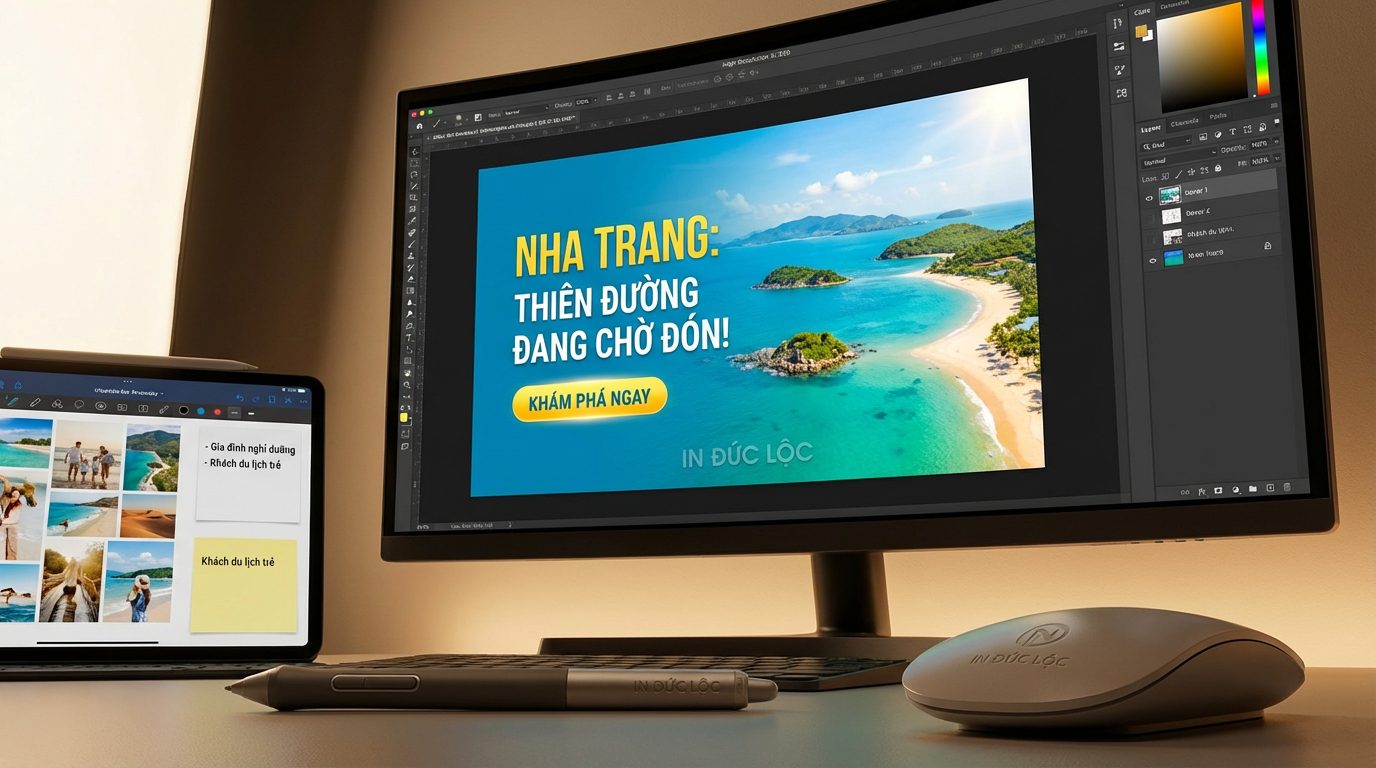 Những yếu tố cốt lõi để thiết kế banner quảng cáo đẹp tại Nha Trang là gì?