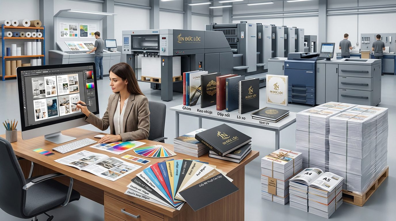 Những yếu tố nào ảnh hưởng đến giá in catalogue?