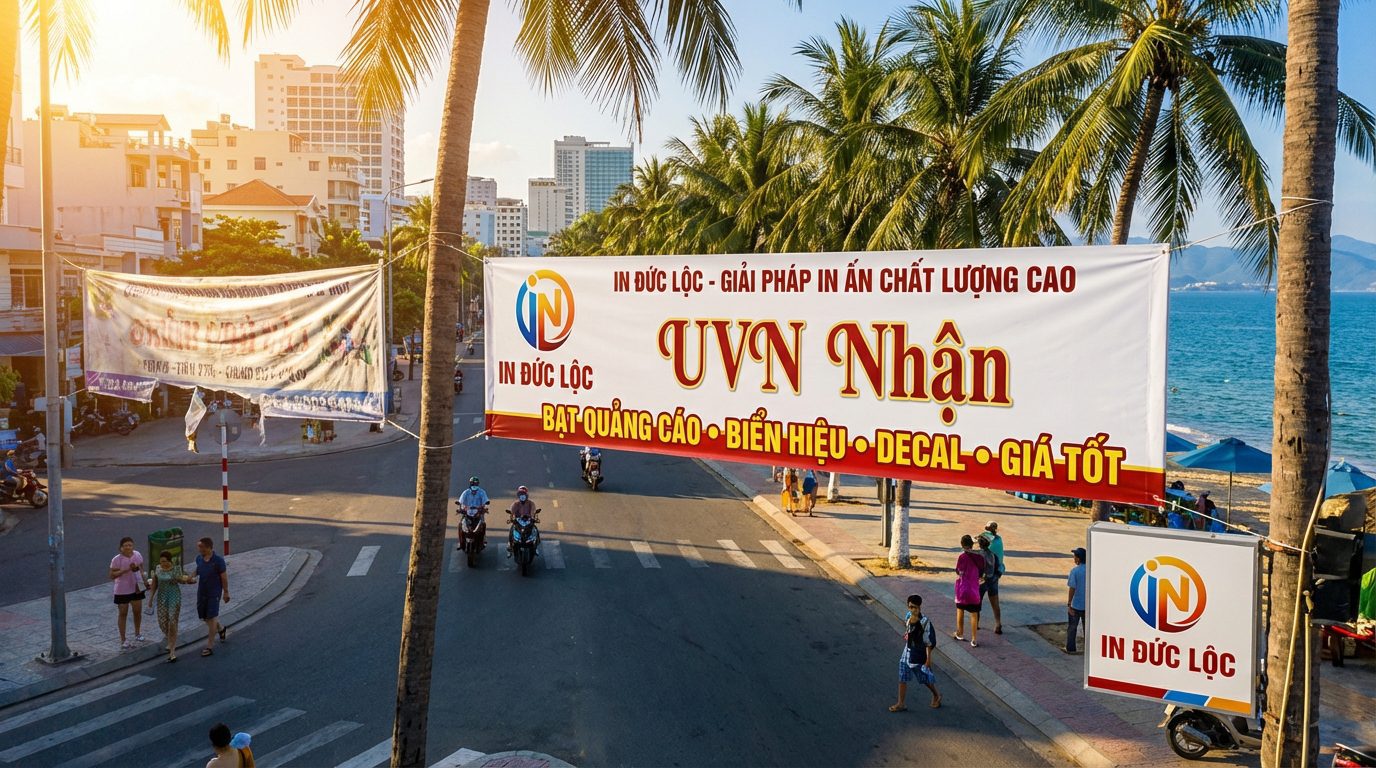 Tại sao việc lựa chọn địa chỉ in bạt quảng cáo giá rẻ Nha Trang lại quan trọng?
