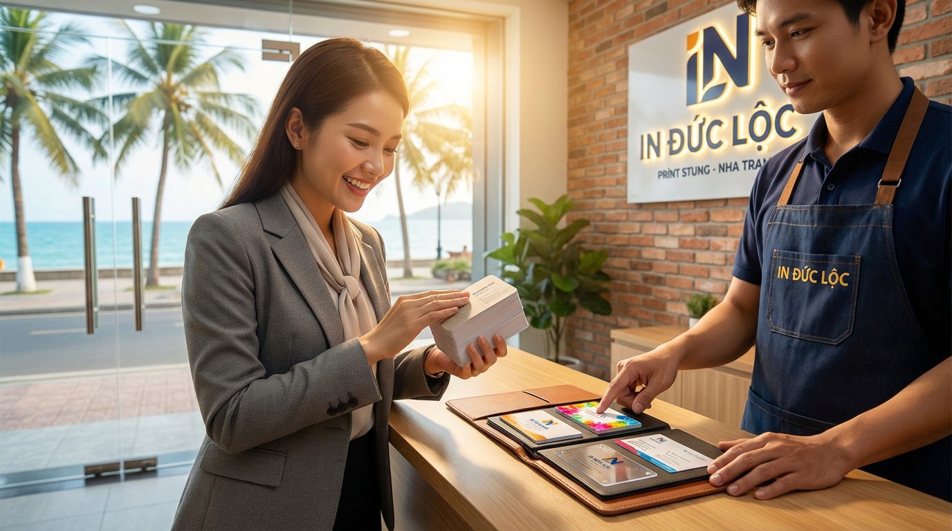 Bí Quyết Để Có Name Card Lấy Liền Nha Trang Đẹp Và Ấn Tượng?