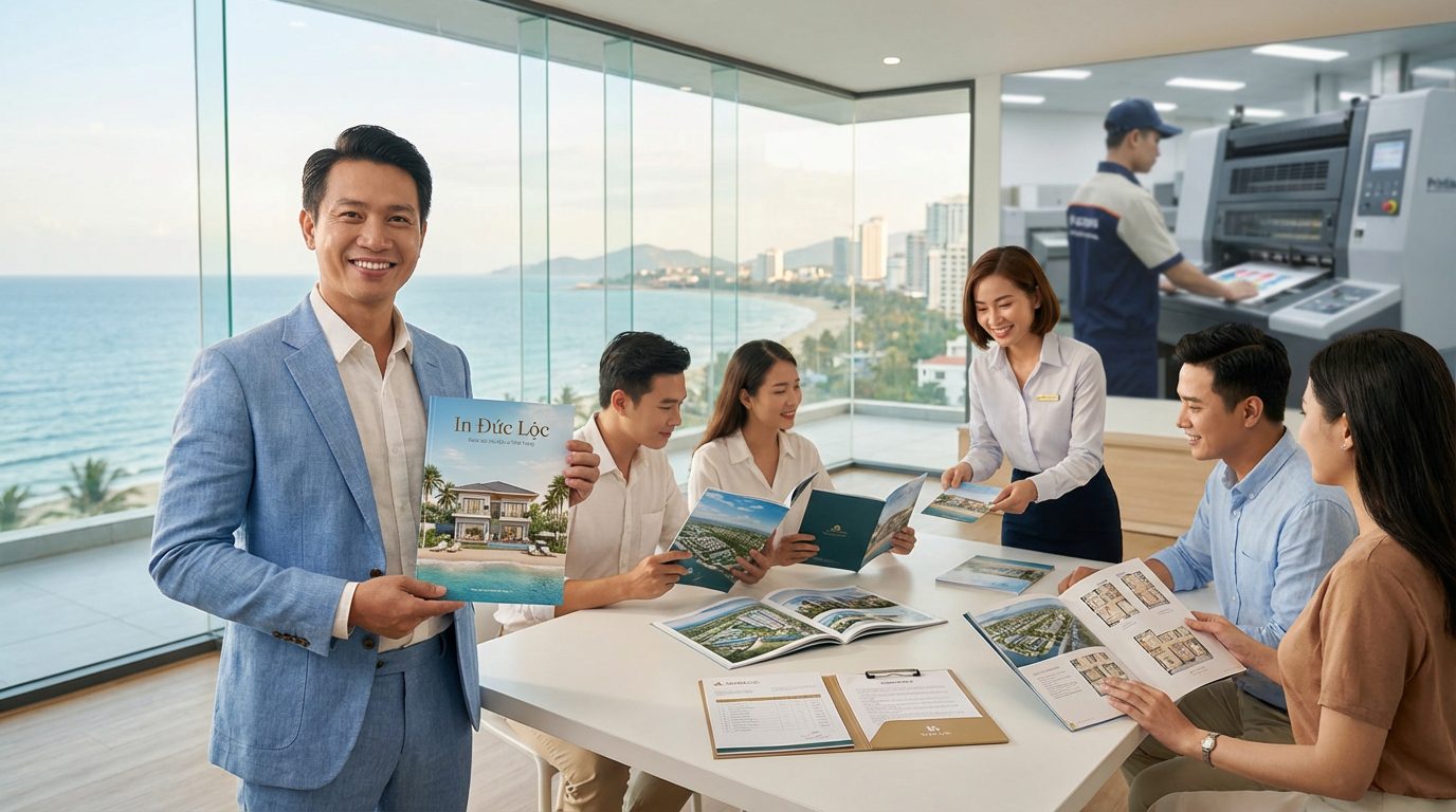Dịch vụ in Catalogue giới thiệu dự án bất động sản chuyên nghiệp tại Nha Trangmang lại lợi ích gì?