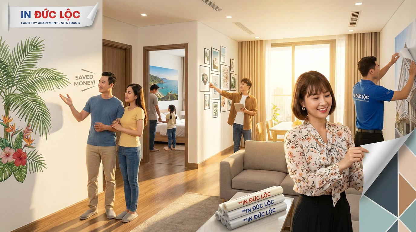 In Decal Trang Trí Nội Thất Tại Nha Trang Mang Lại Lợi Ích Gì?