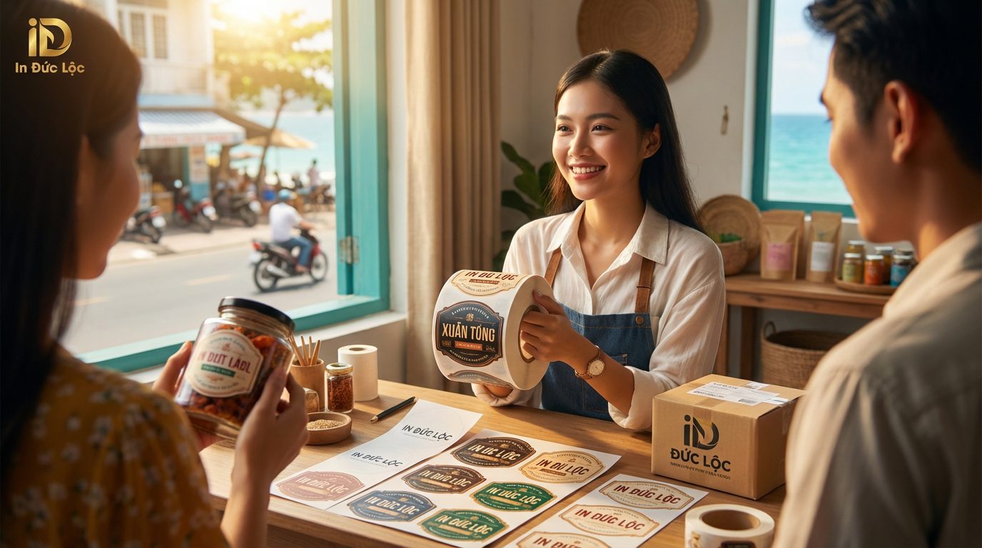 In tem nhãn decal số lượng ít tại Nha Trang mang lại lợi ích gì cho doanh nghiệpcủa bạn?