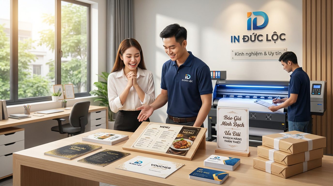 Làm Thế Nào Để Chọn Đơn Vị In Lấy Liền Menu, Voucher Tại Nha Trang Uy Tín?