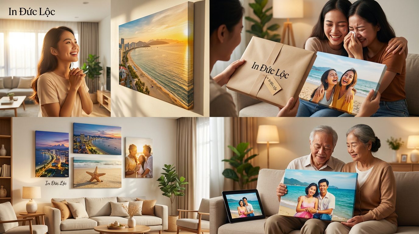 Lợi ích khi sử dụng Dịch vụ in ảnh Canvas kỷ niệm du lịch Nha Trang lấy ngay làgì?