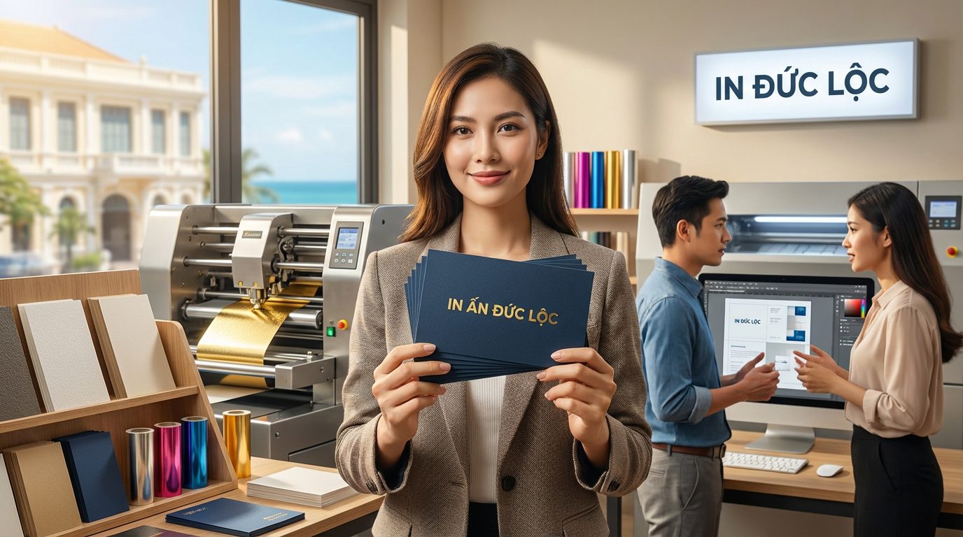 Lựa chọn đơn vị In Danh Thiếp Ép Kim, Cán Mờ uy tín tại Nha Trang: Yếu tố nào làquan trọng nhất?