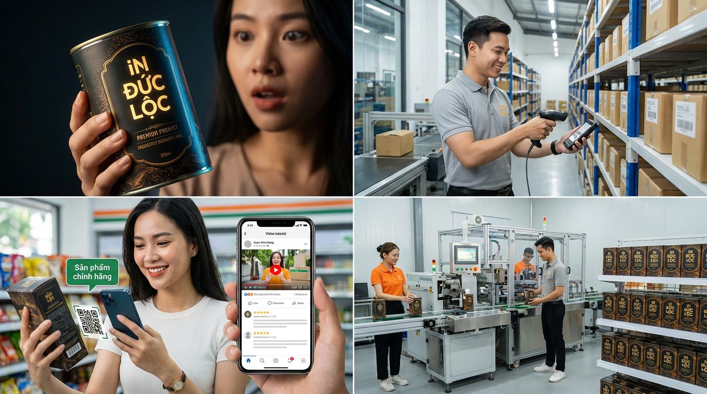 Những Lợi Ích Nổi Bật Của Việc In Tem Nhãn QR Code, Barcode Là Gì?