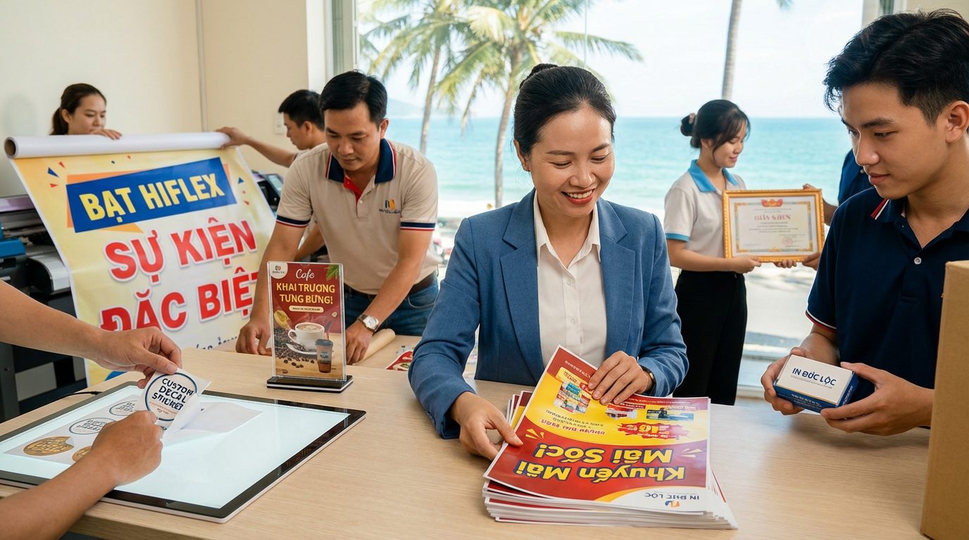 Những Sản Phẩm In Ấn Quảng Cáo Nào Thường Được Hỗ Trợ Lấy Liền Tại Nha Trang?