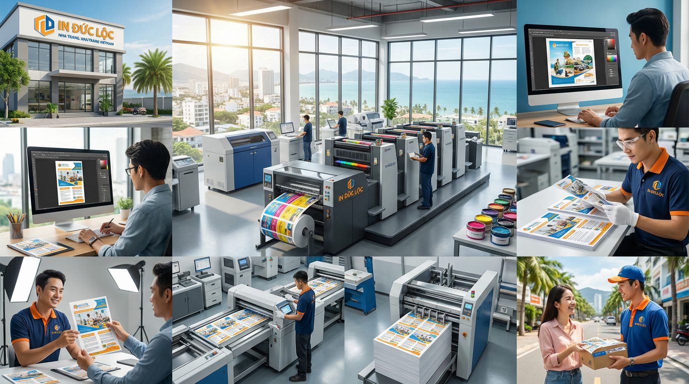 Quy trình in tờ rơi quảng cáo giá rẻ tại Nha Trang lấy nhanh như thế nào?