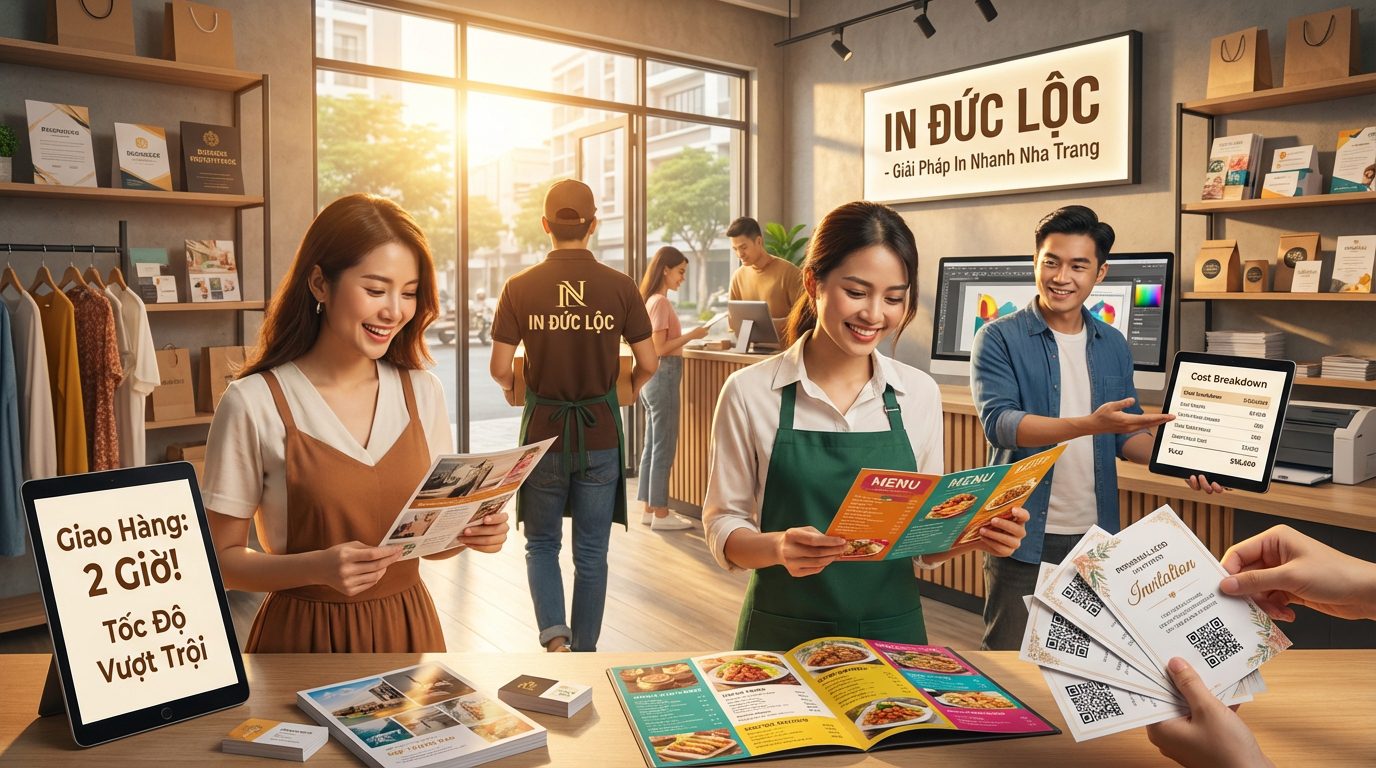 Tại Sao Cửa Hàng Và Doanh Nghiệp Nên Chọn Dịch Vụ In Nhanh Nha Trang?