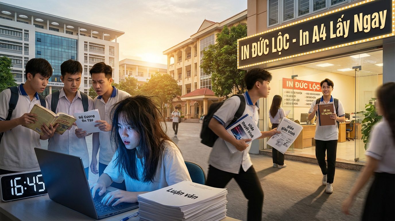 Tại Sao Học Sinh, Sinh Viên Cần Dịch Vụ In A4 Lấy Ngay?