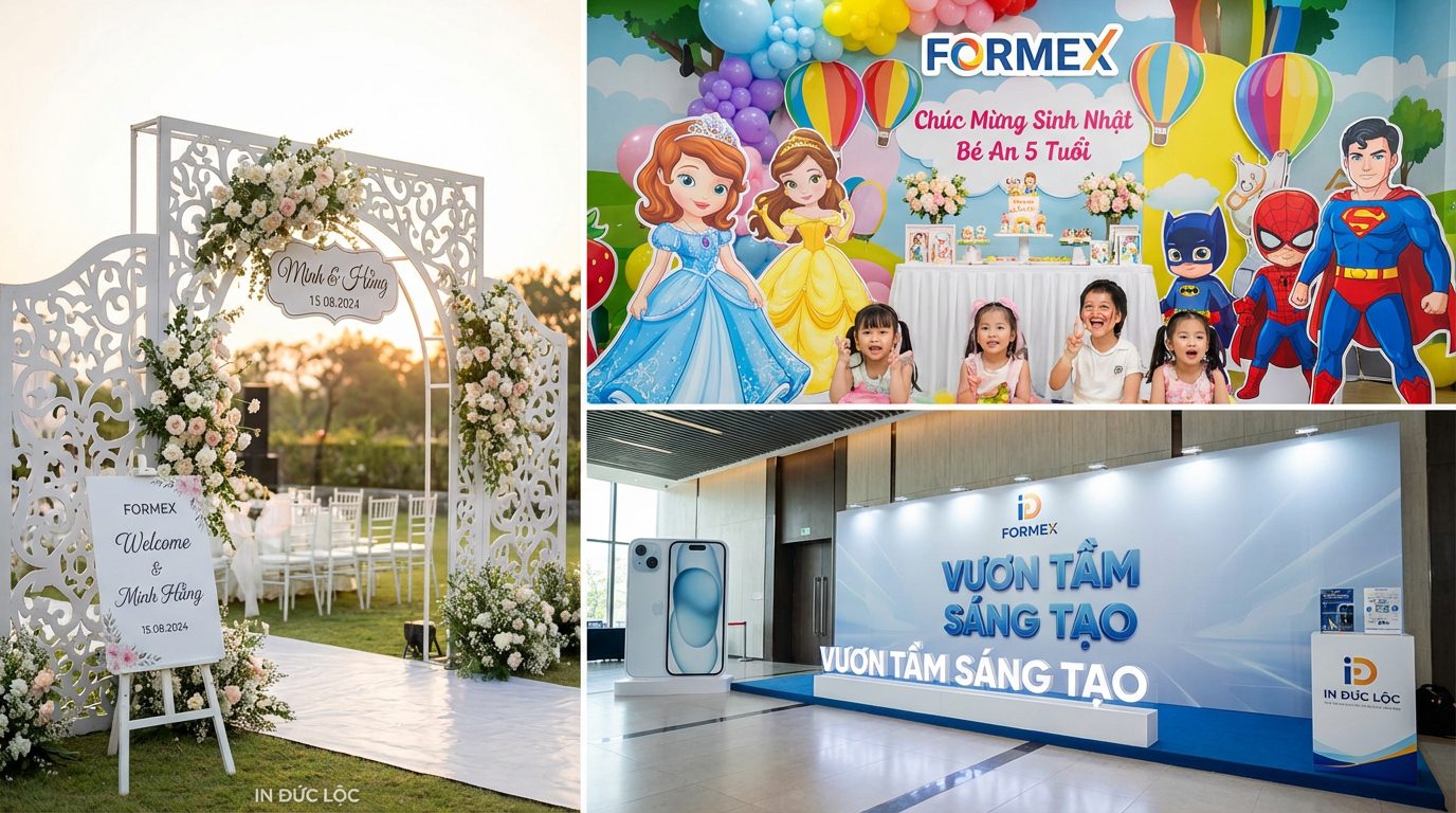 Ứng Dụng Đa Dạng Của Mô Hình Formex Cắt Theo Yêu Cầu Trong Trang Trí Sự Kiện LàGì? Ứng Dụng Đa Dạng Của Mô Hình Formex Cắt Theo Yêu Cầu Trong Trang Trí Sự Kiện LàGì?