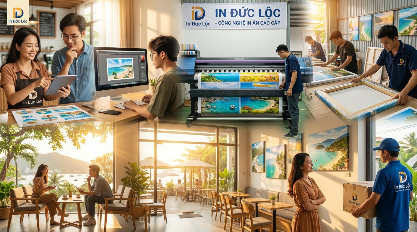 Quy trình In Tranh Canvas Treo Quán Café Tại Nha Trang diễn ra như thế nào? Quy trình In Tranh Canvas Treo Quán Café Tại Nha Trang diễn ra như thế nào?