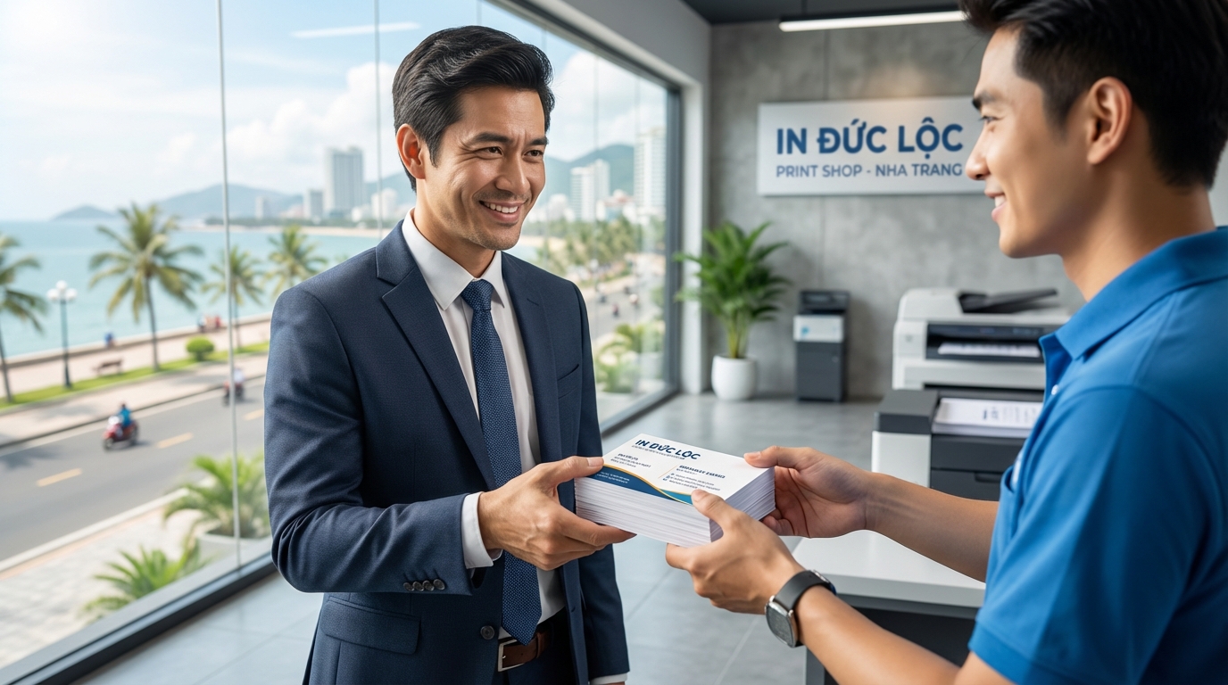Dịch vụ in name card lấy liền Nha Trang là gì và tại sao bạn cần nó?
