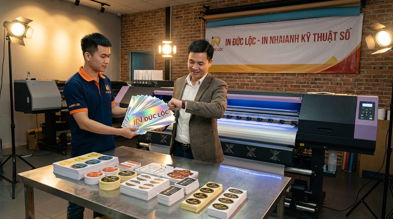 Tại sao nên chọn dịch vụ in decal lấy liền?