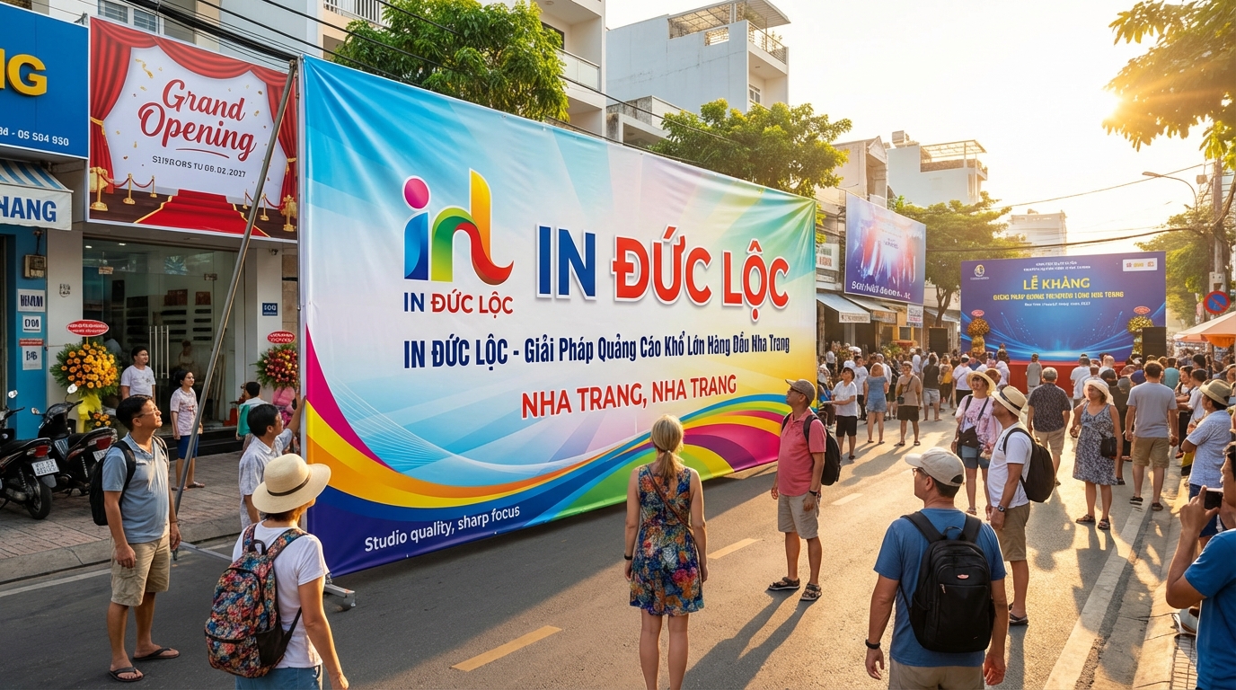 Tại sao nên chọn in bạt quảng cáo khổ lớn tại Nha Trang? Tại sao nên chọn in bạt quảng cáo khổ lớn tại Nha Trang?